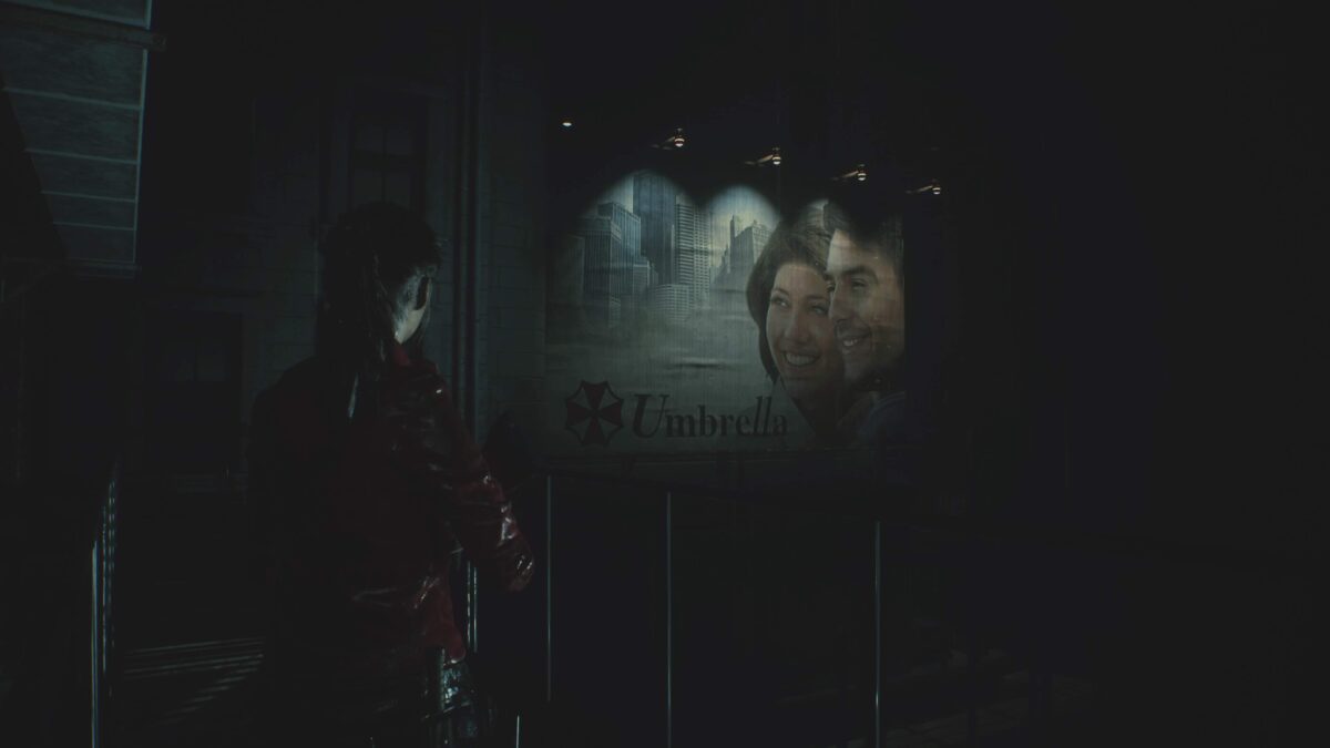 Umbrella advert