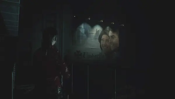 Umbrella advert