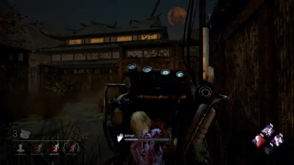 Moon over Yamaoka