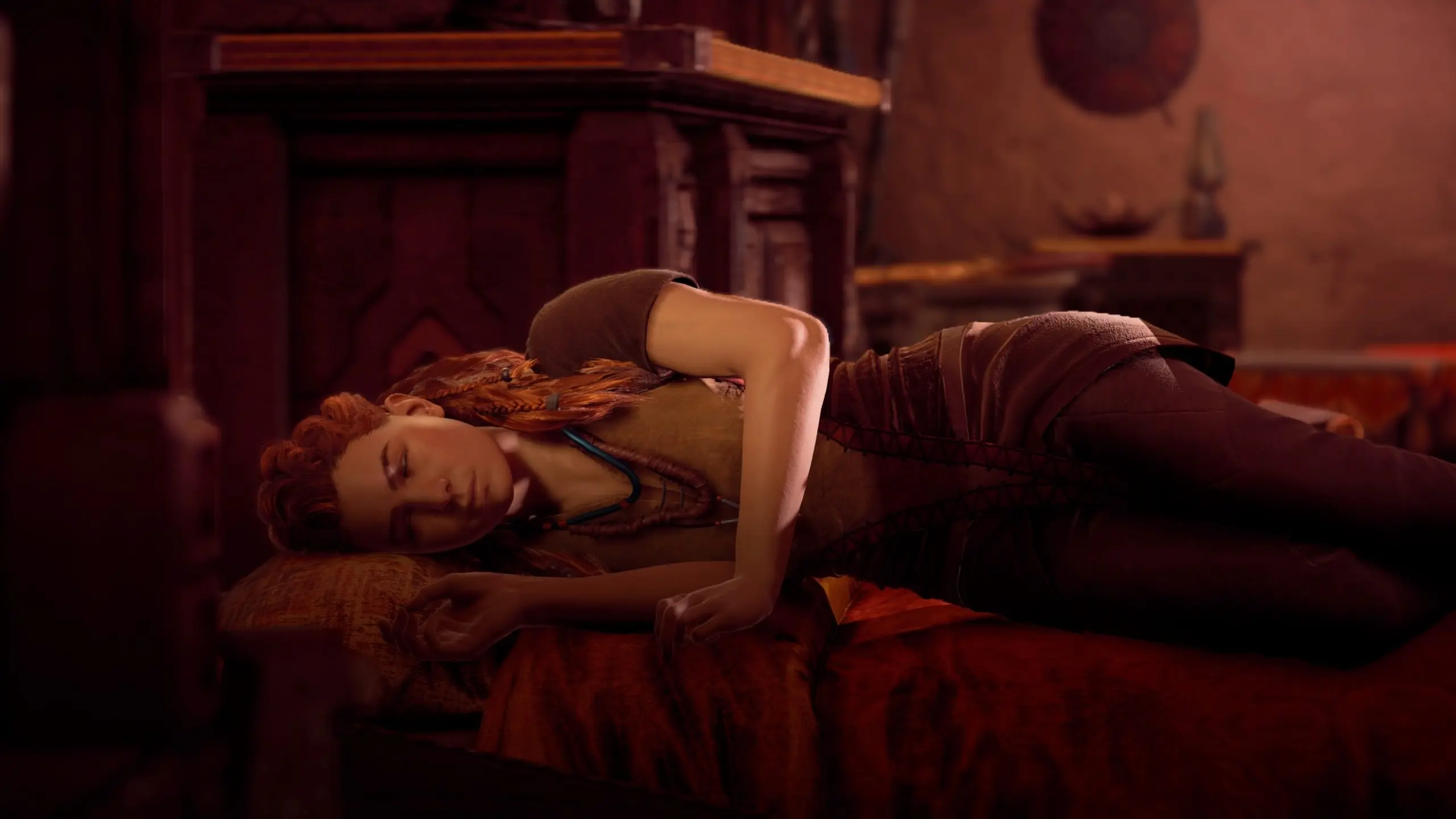 Aloy — A well-earned rest