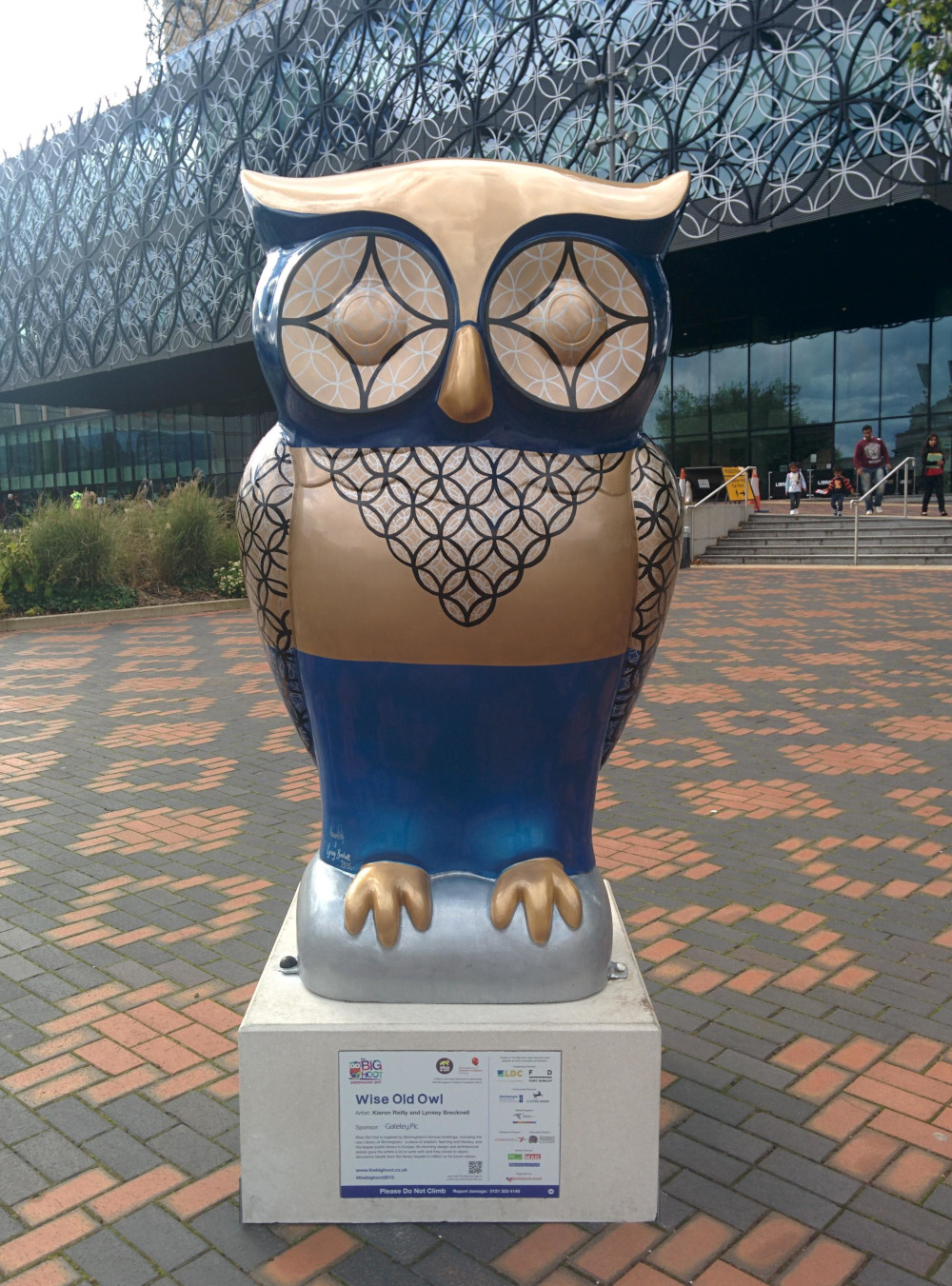 Wise Old Owl by kieron Reilly and Lynsey Brecknell