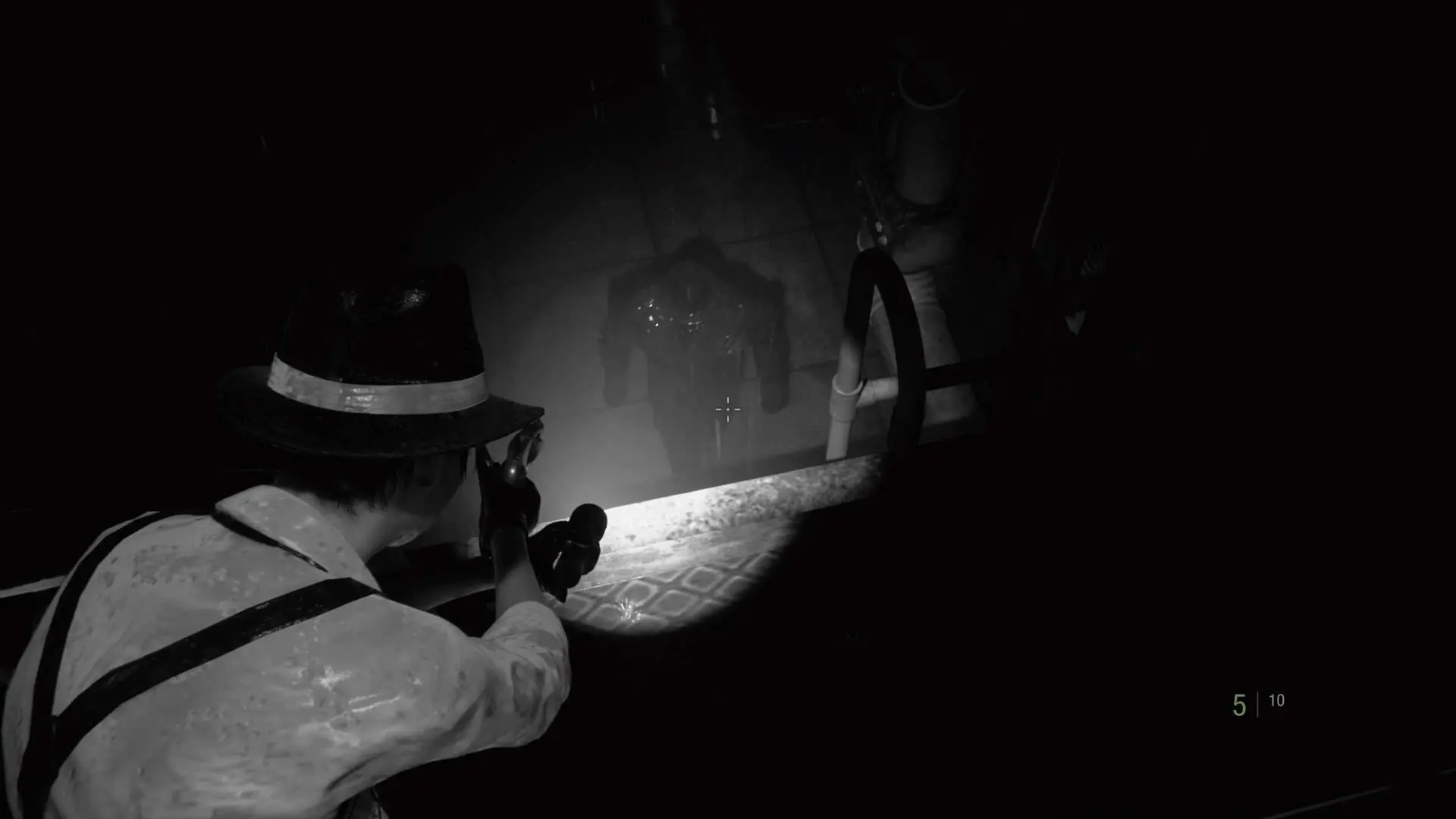 Claire takes aim at Mr. X