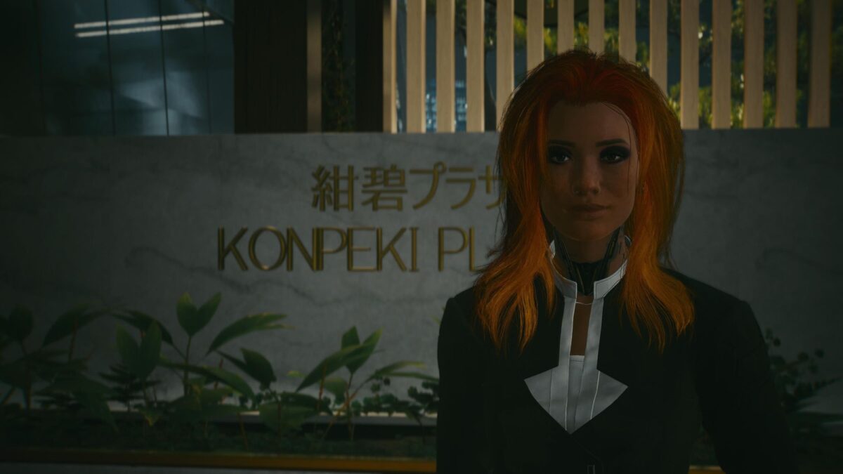 Peach-V visiting Konpeki Plaza