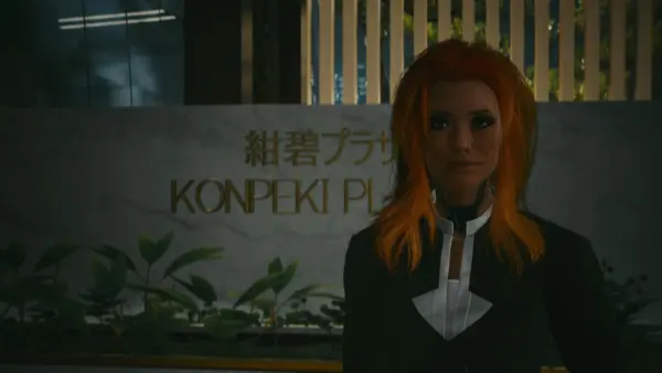 Peach-V visiting Konpeki Plaza